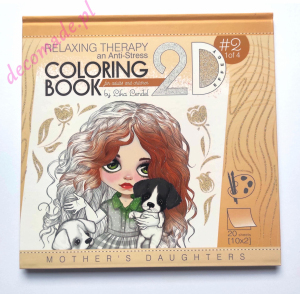 Mother's daughters  Vol 2 Coloring book 2D effect