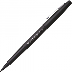 FLAIR medium Paper Mate Black Felt Tip Pen