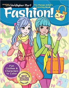 Fashion! The Manga Artist's Coloring Book