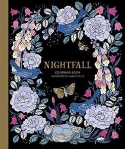 Nightfall Coloring Book. Angielska wersja Skymningstimman
