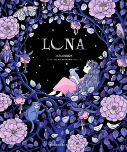 Luna. Coloring book . Swedish edition