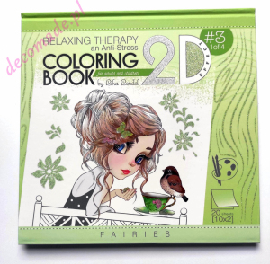 Fairies Vol 3 Coloring book 2D effect