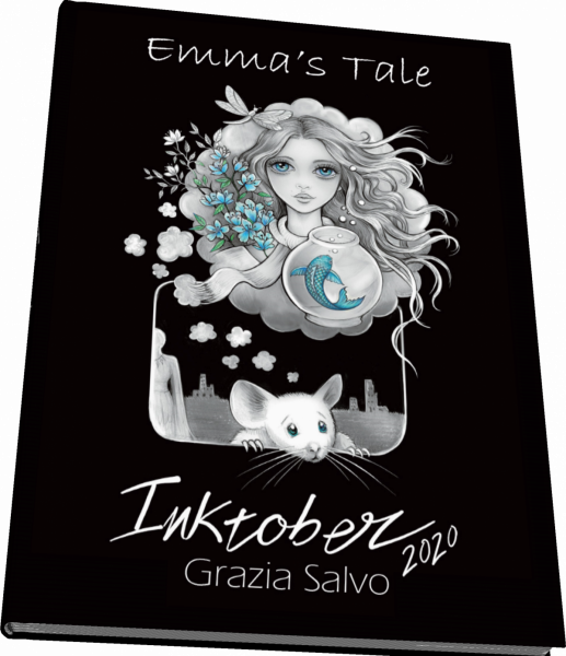 Emma's Tale. Inktober 2020 coloring notebook