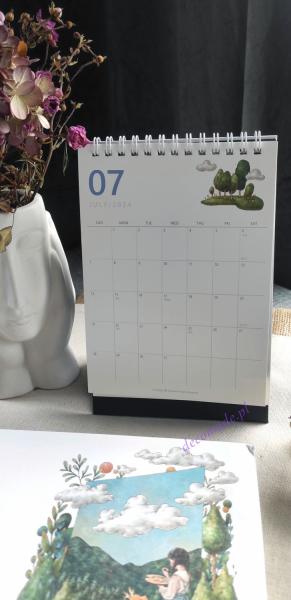 Forest Girl's Diary 2024 Desk Calendar
