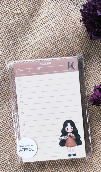 NOTEPAD Forest Girl's Diary by Aeppol