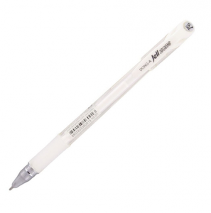 BIAŁY długopis żelowy Jell Zone White Pastel 0,7 mm