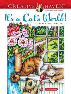 It's a Cat's World! Coloring Book