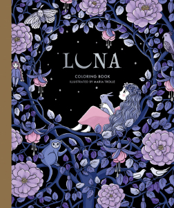 Luna Coloring Book. Wydanie angielskie