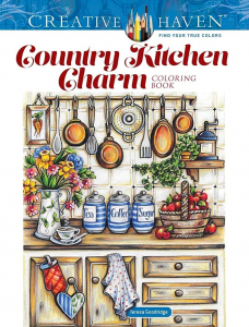 Country Kitchen Charm Coloring Book