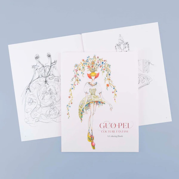 Guo Pei : Couture Fantasy: A Coloring Book